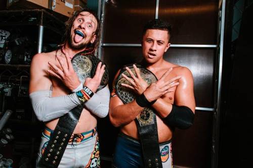 Chuck Mambo y TK Cooper Sunshine Machine Twitter @PureTKC