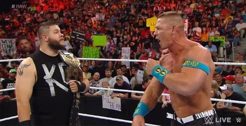 Kevin Owens y John Cena