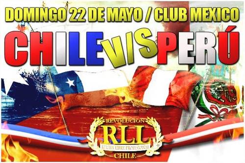 Poster promocional Chile Vs Perú 2011