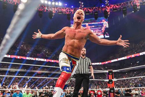 Cody Rhodes en el Royal Rumble 2023