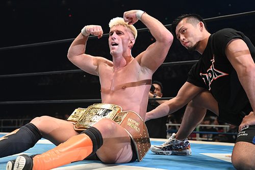 Zack Sabre Jr en NJPW Dominion 6 4 NJPW