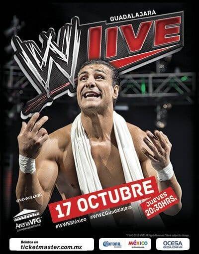 WWE Live Mexico: Guadalajara // Imagen por Ocesa