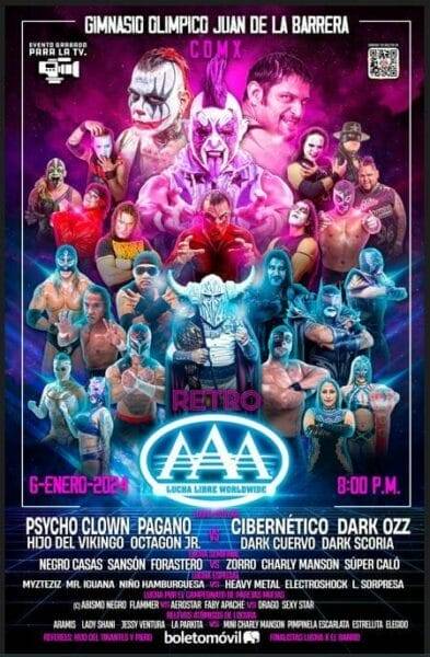 Superluchas - AAA organizará un evento de lucha libre “Retro” lleno de nostalgia en la Ciudad de México.