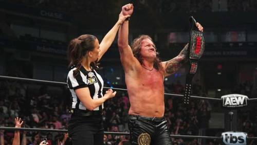 Chris Jericho en AEW Dynamite Grand Slam 2022 AEW