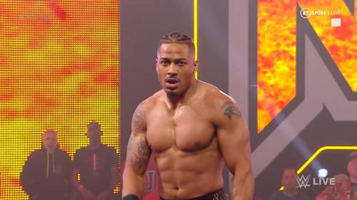 Carmelo Hayes en la nueva NXT (04/10/2022) / WWE