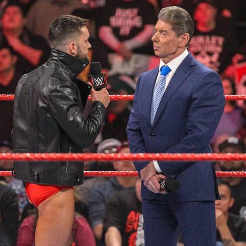 Finn Bálor y Vince McMahon / WWE Vince McMahon no quería a Finn Bálor