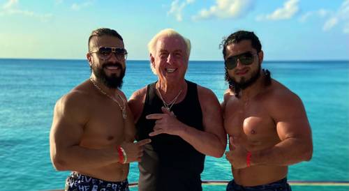 Andrade Ric Flair Rush