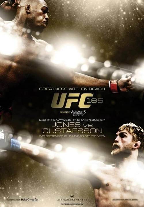 UFC 165 - Poster oficial