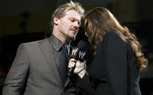 Chris Jericho y Stephanie McMahon