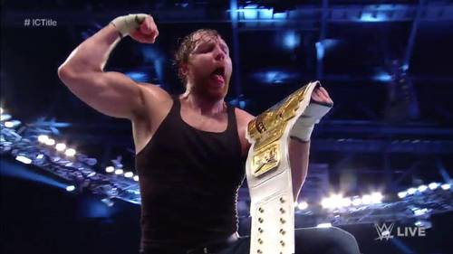 Dean Ambrose vence a The Miz y se convierte en el NUEVO WWE Intercontinental Champion (03/01/2017 - WWE SmackDown Live) / Twitter.com/WWEUniverse