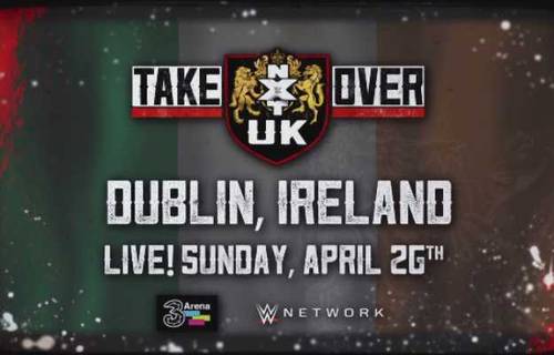 Anuncio original de NXT UK TakeOver: Dublin - WWE