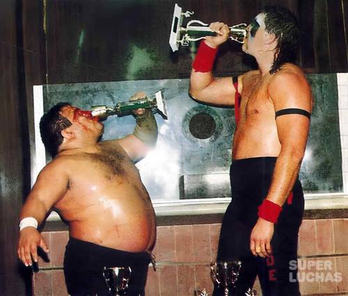 Brazo de Plata y Gigante Warrior