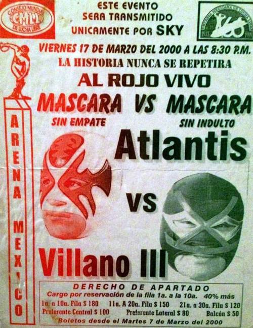 Atlantis vs. Villano III