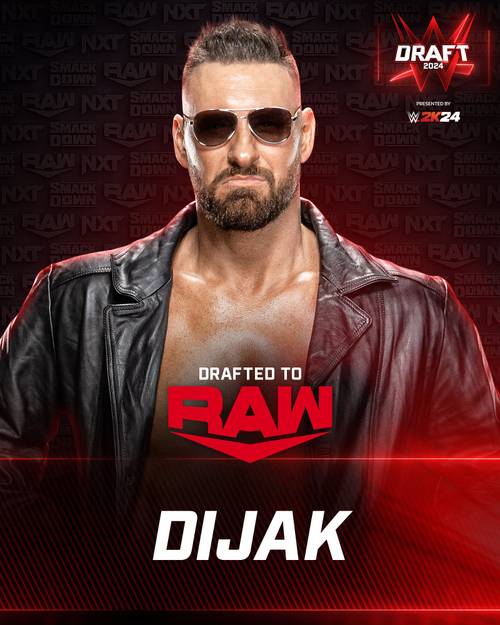Dijak de NXT a Raw en el WWE Draft 2024 (29.03.2024) - WWE