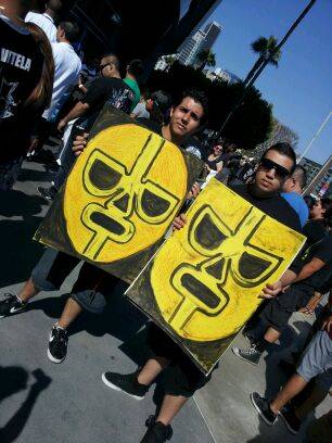 César y Nacho presentes en el SummerSlam 2012