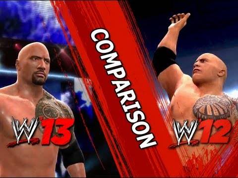 WWE' 12 vs WWE' 13