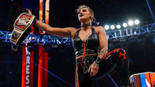 Rhea Ripley nueva Campeona Raw - WrestleMania 37
