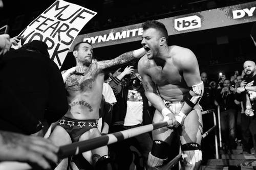CM Punk y MJF, AEW Dynamite 02-02-2022