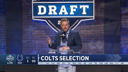 Pat McAfee en el NFL Draft del 2019