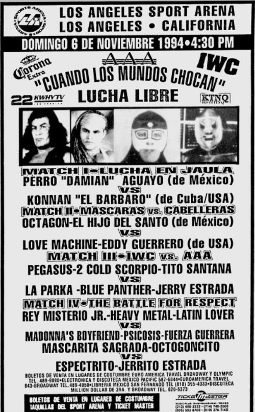 When worlds collide — Cuando los mundos Chocan